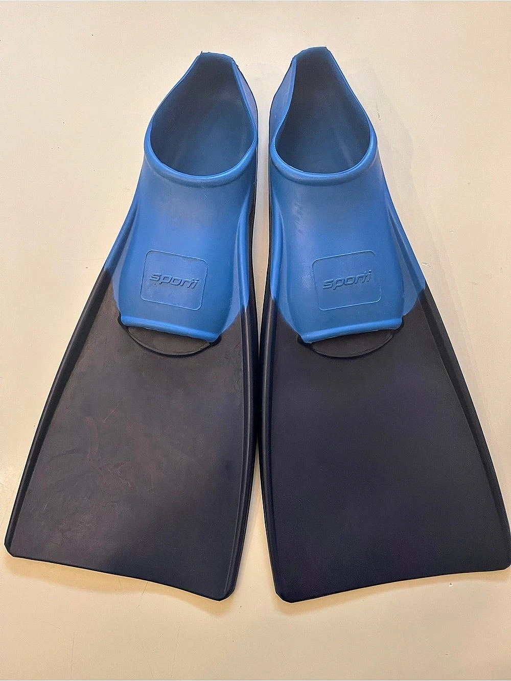 Sporti Unisex-Adult Long Floating Swim Fins for Pool Lap Swimming Men’s Size:7/8